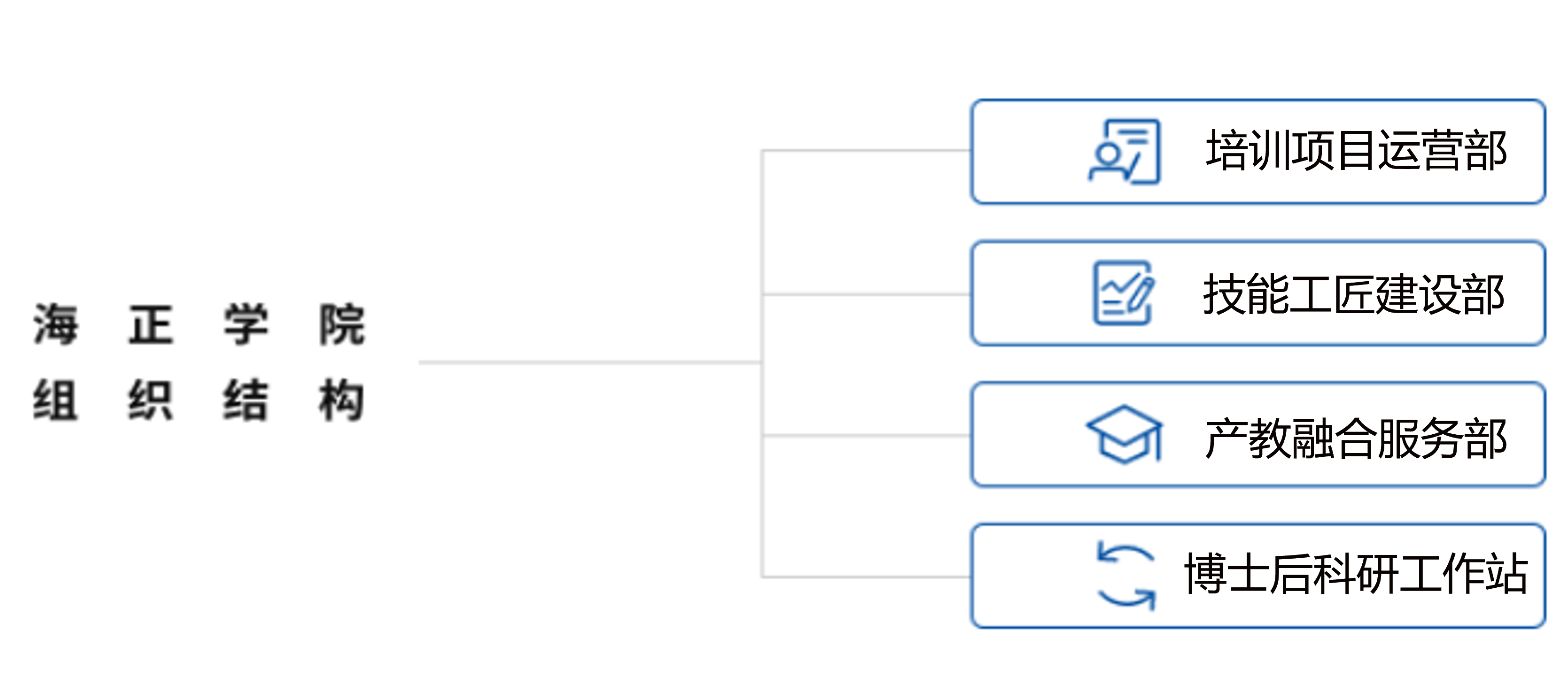 海正学院 组织结构